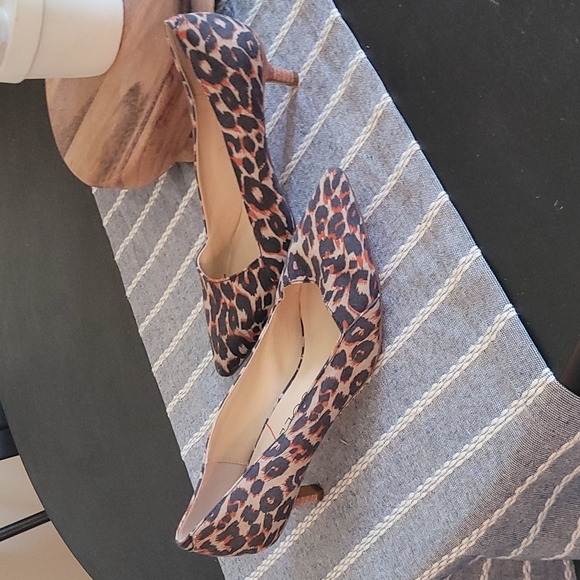 Sole Society Shoes - Sole Society leopard print kitten heels